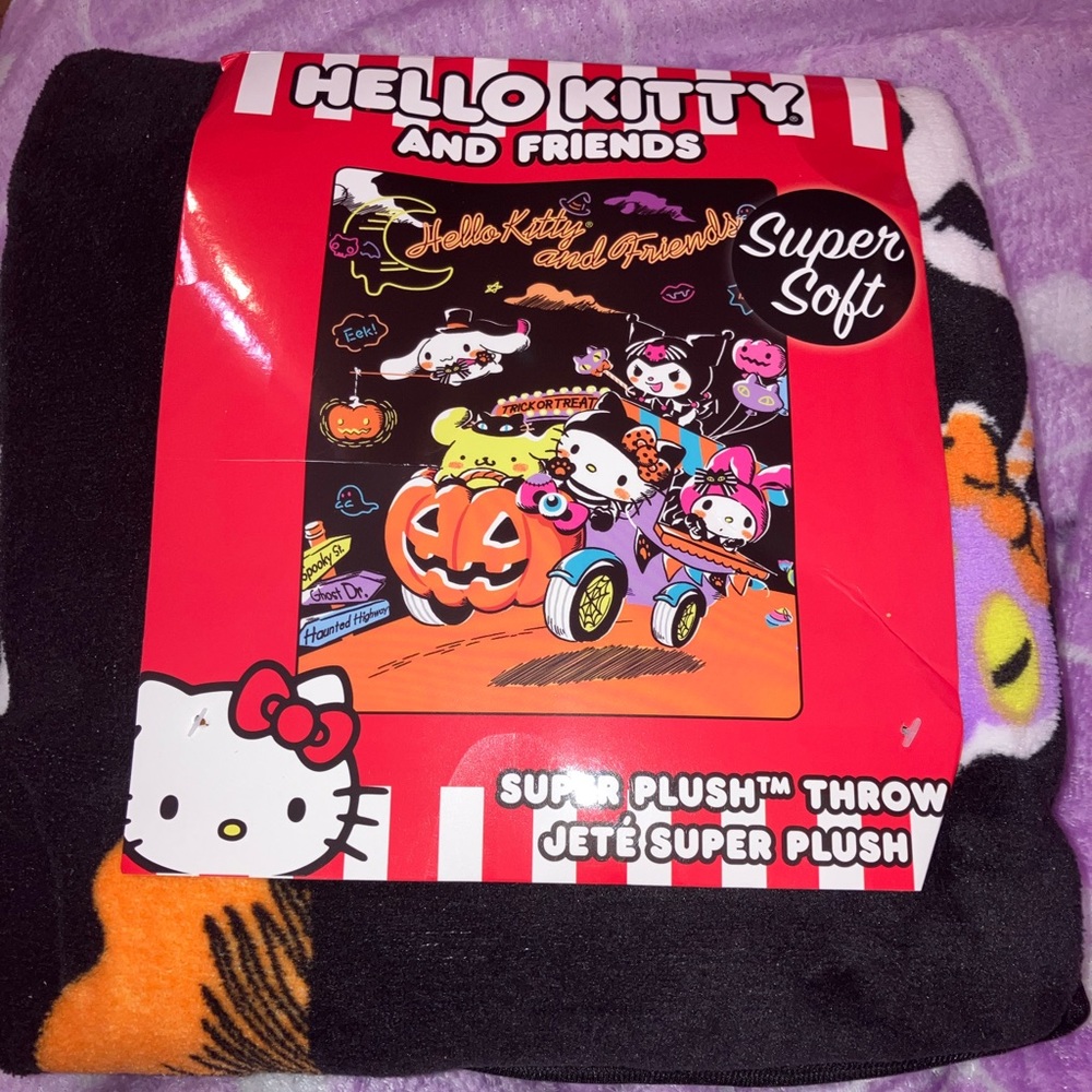 SOLD DO NOT BUY Hello Kitty halloween blanket throw Hot Topic